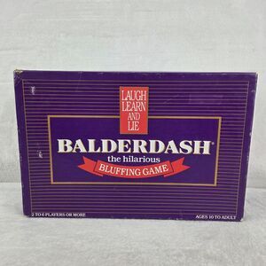Vintage 1984 Balderdash The Hilarious Bluffing Game Complete No Pads